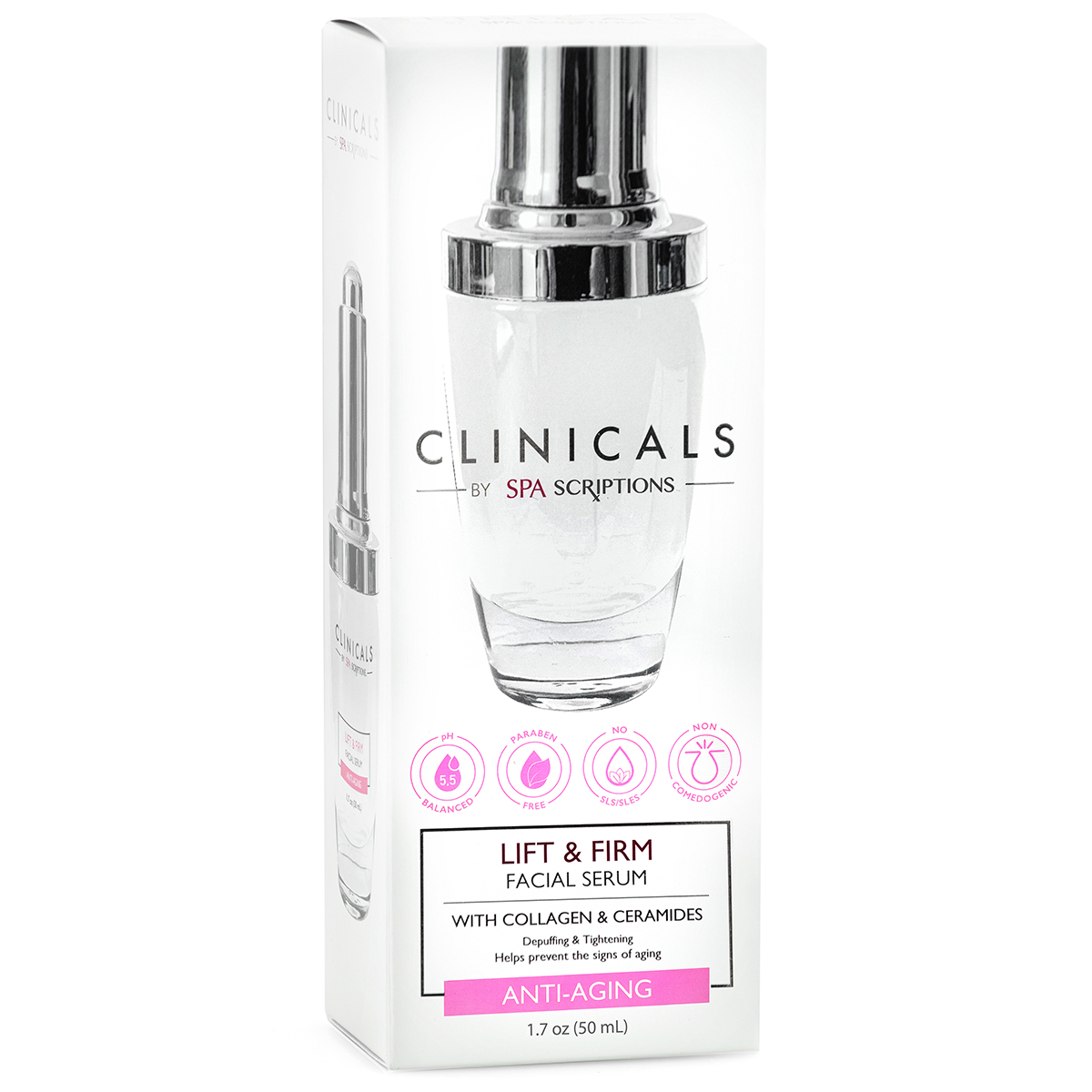Clinicals By Spascriptions Lift & Firm Facial Serum