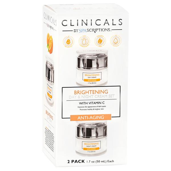 Clinicals by Spascriptions Brightening Day & Night Cream Set