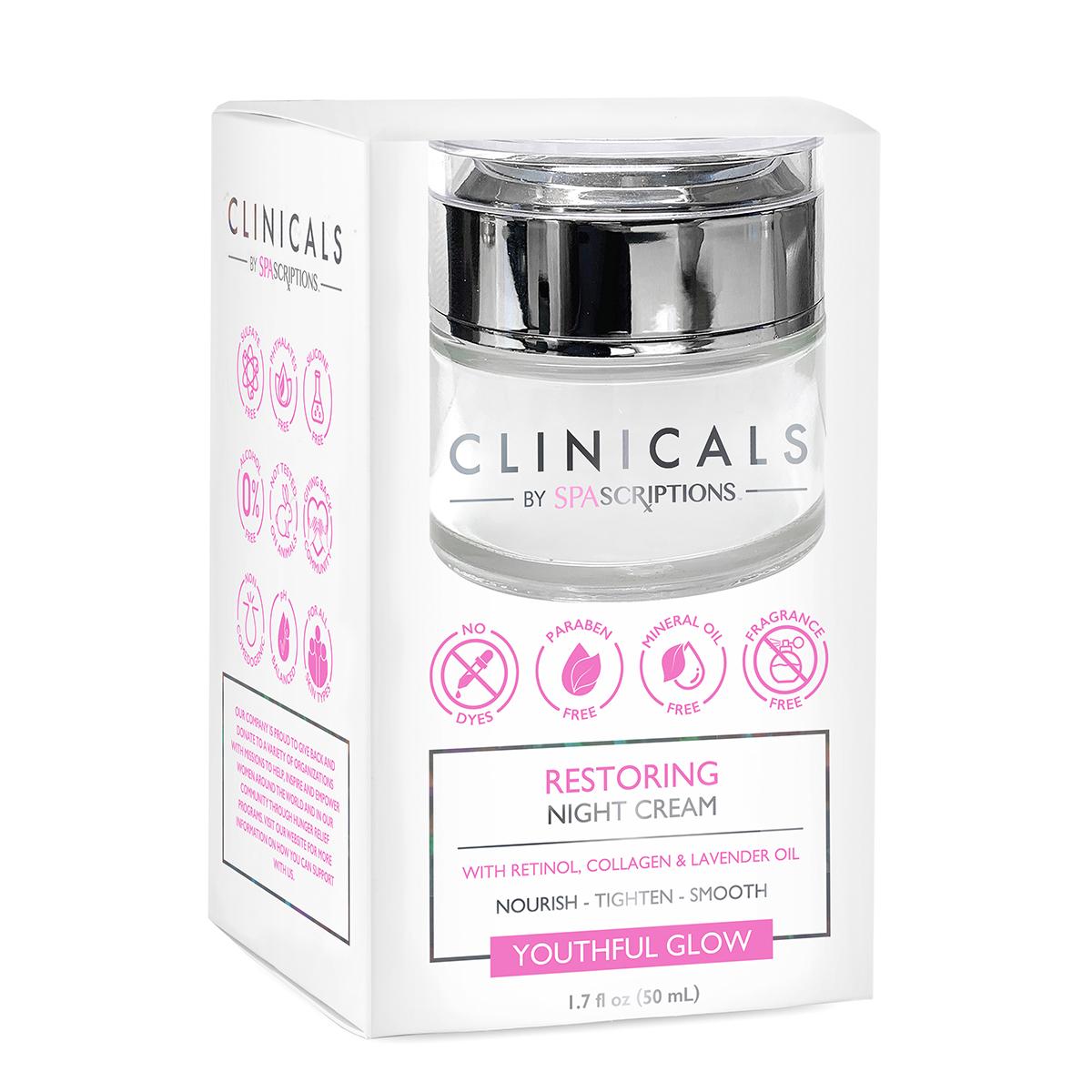Clinicals by Spascriptions Restoring Night Cream