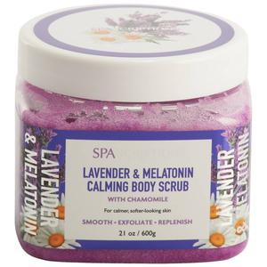 Spascriptions Lavender & Melatonin Calming Body Scrub