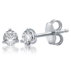 Nova Star(R) 1/3ctw. Lab Grown Diamond 3-Prong Stud Earrings alternate view
