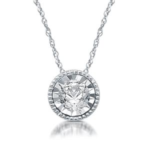 Diamond Classics(tm) 1/4ctw. Diamond Pendant Necklace