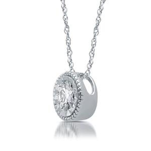 Diamond Classics(tm) 1/4ctw. Diamond Pendant Necklace alternate view