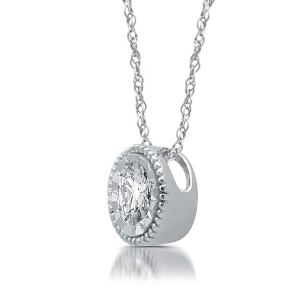 Diamond Classics(tm) 1/4ctw. Diamond Pendant Necklace alternate view