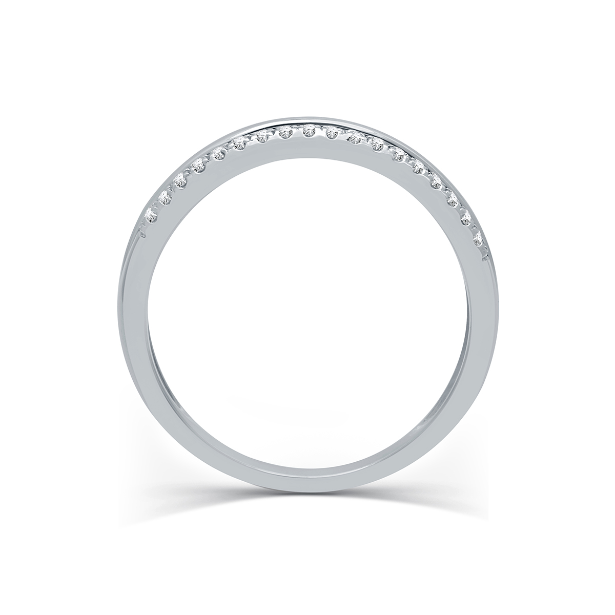 Endless Affection(tm) 1/10ctw. Diamond  Double Split Wedding Band