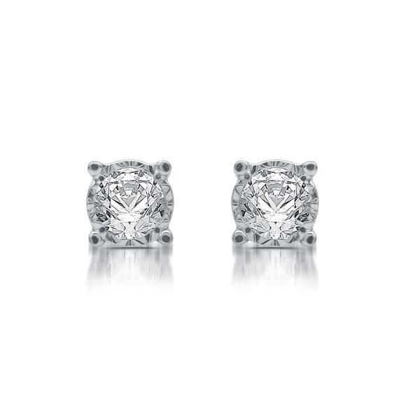 Diamond Classics(tm) 10kt. Yellow Gold 1/3ctw. Stud Earrings
