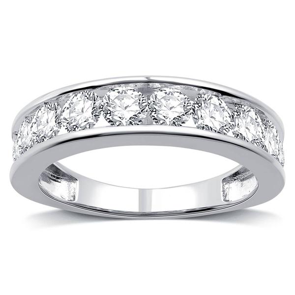 Nova Star(R) 1 1/2ctw. Lab Grown Diamond Channel Anniversary Band