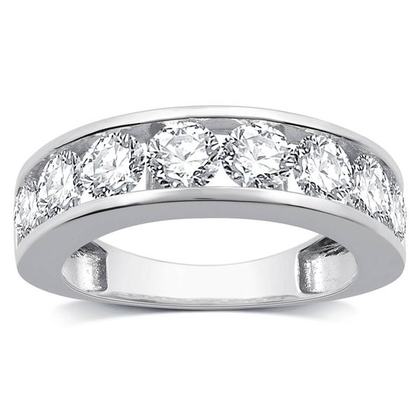 Nova Star(R) 2ctw. Lab Grown Diamond Channel Anniversary Band