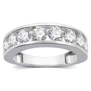 Nova Star(R) 2ctw. Lab Grown Diamond Channel Anniversary Band