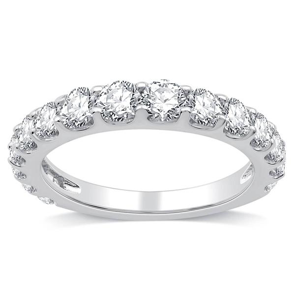 Nova Star(R) 1 1/2ctw. Lab Grown Diamond Channel Anniversary Band