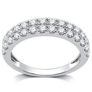 Nova Star(R) 1ctw. Lab Grown Diamond Shared Prong Anniversary Band
