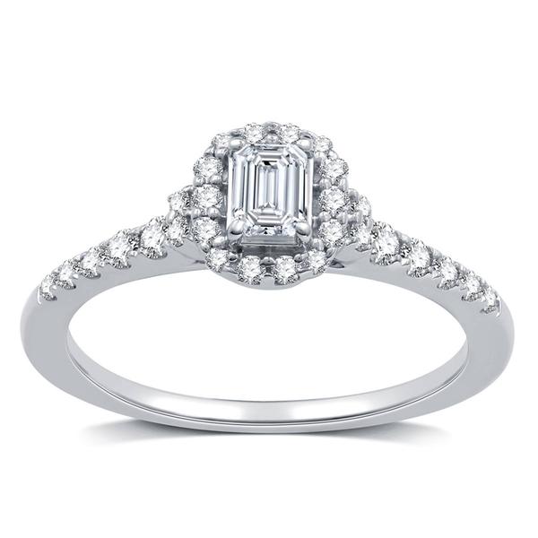 Nova Star(R) 10kt. 1/2ctw. Lab Grown Diamond Engagement Ring