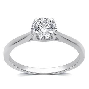 Nova Star(R) 10kt. 1/2ctw. Lab Grown Diamond Engagement Ring
