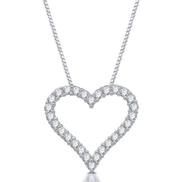 Nova Star(R) 1/2ctw. Lab Grown Diamond Heart-Shape Pendant