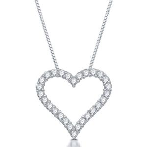 Nova Star(R) 1/2ctw. Lab Grown Diamond Heart-Shape Pendant