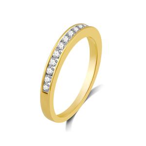Endless Affection(tm) Yellow Gold 1/4ctw. Diamond Band alternate view