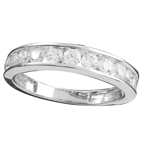 Endless Affection(tm) 10kt. White Gold 1/4ctw. Diamond Band