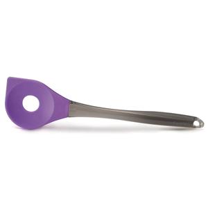 BergHOFF Geminis Purple Silicone Salad Slotted Spoon