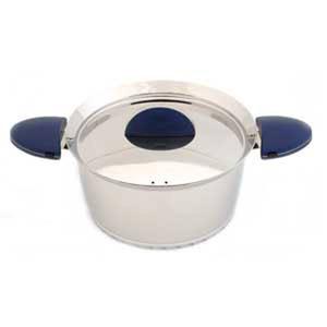 BergHOFF Stacca Stainless Steel 6.3qt. Covered Stock Pot alternate view