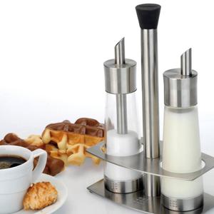 BergHOFF Orion 3pc. Sugar & Creamer Set with Stand alternate view