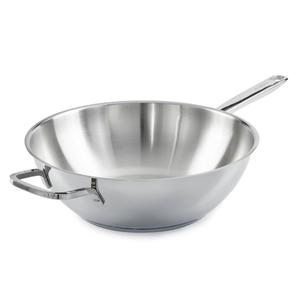 BergHOFF Helix Stainless Steel 12in. Wok Pan