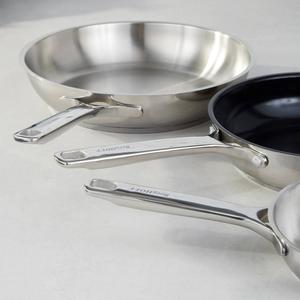 BergHOFF Helix Stainless Steel 3pc. Frying Pan Set alternate view