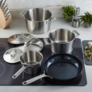 BergHOFF Meta 7pc. Recycled Cookware Set with Matching Lids alternate view