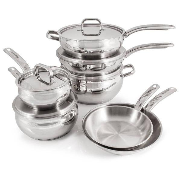 BergHOFF Shape Belly 12pc. Cookware Set w/ Lid alternate view