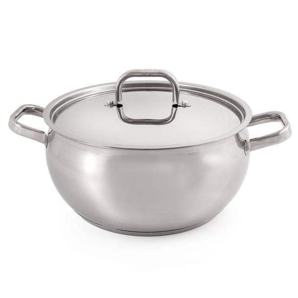 BergHOFF Belly Shape 18/10 Stainless Steel Stockpot with Lid