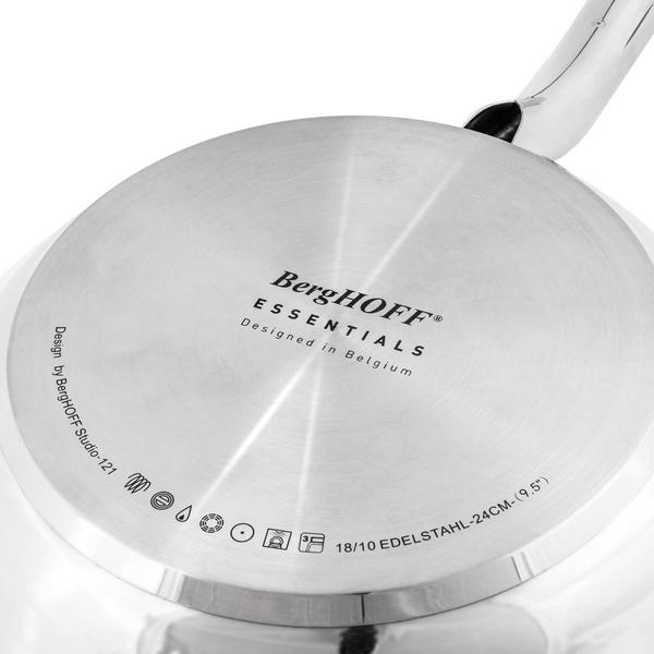 BergHOFF Belly Shape 18/10 Stainless Steel 9.5in. Frying Pan alternate view