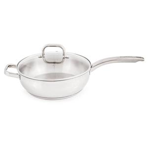 BergHOFF Belly Shape 18/10 Stainless Steel Deep Skillet