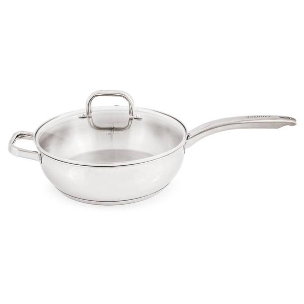 BergHOFF Belly Shape 18/10 Stainless Steel Deep Skillet
