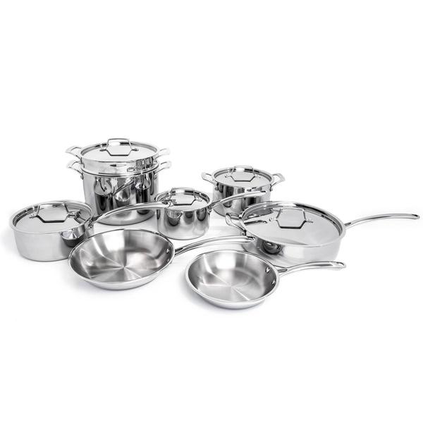 BergHOFF Professional 18/10 Stainless Steel 13pc. Cookware Set