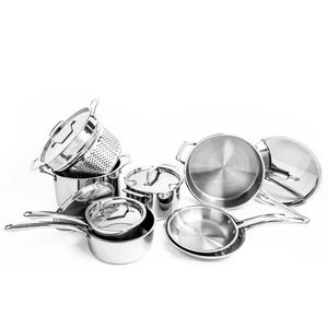 BergHOFF Professional 18/10 Stainless Steel 13pc. Cookware Set alternate view