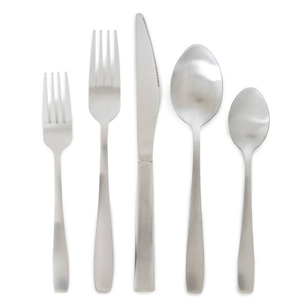BergHOFF Essentials Taper 20pc. Matte Finish Flatware Set