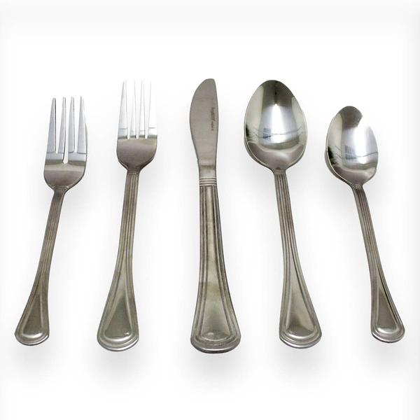 BergHOFF Matte Stainless Steel 20pc. Flatware Set