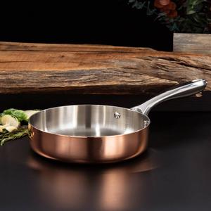 BergHOFF Vintage Tri-Ply Copper 8in. Deep Skillet alternate view