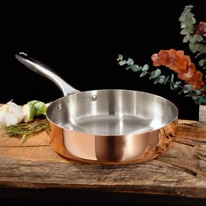 BergHOFF Vintage Tri-Ply Copper 9.5in. Deep Skillet alternate view