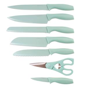 BergHOFF Leo Stainless Steel 8pc. Knife Block Set alternate view
