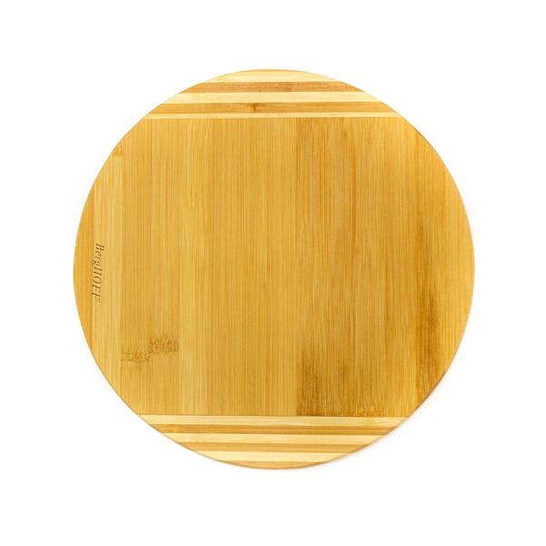 BergHOFF Essentials 12in. Bamboo Striped Round Cutting Board