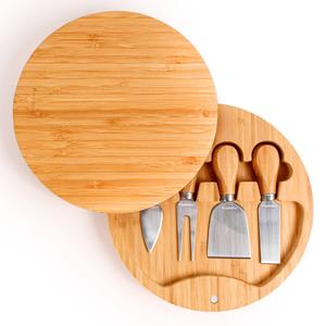 BergHOFF Essentials 5pc. Round Cheese Board & Cheese Tools alternate view