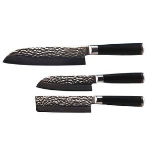 BergHOFF Martello German Steel 3pc. Kitchen Knives Set