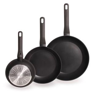BergHOFF Leo Non-Stick 3pc. Cast Aluminum Frying Pan Set