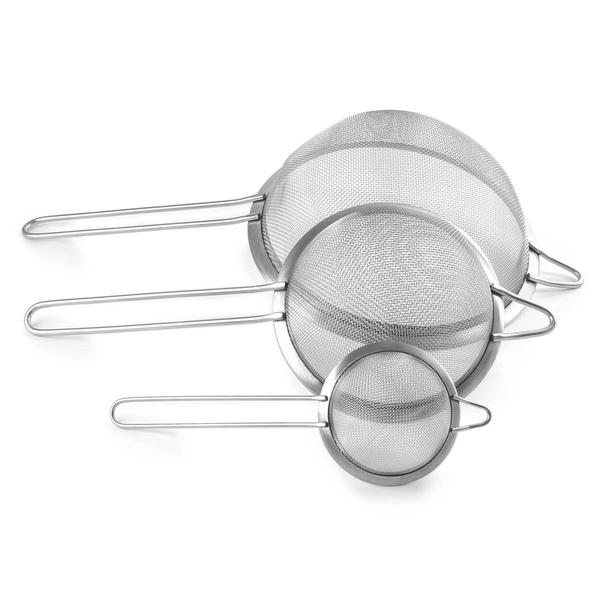 BergHOFF Essentials 18/8 Stainless Steel 5in. Fine Mesh Strainer alternate view