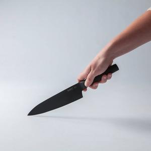 BergHOFF Ron Nonstick 7.5in. Black Chef's Knife alternate view