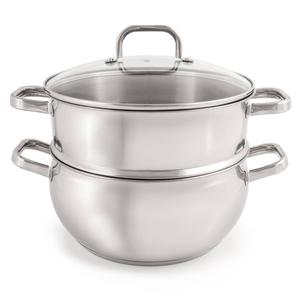 BergHOFF Belly Shape 18/10 Stainless Steel 3pc. Steamer Set alternate view