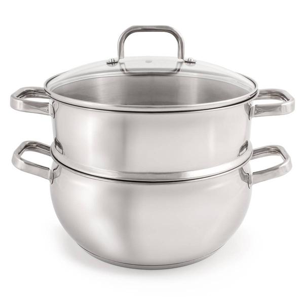 BergHOFF Belly Shape 18/10 Stainless Steel 3pc. Steamer Set alternate view
