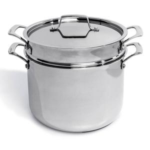 BergHOFF Professional Stainless Steel 3pc. Tri-Ply Steamer Set