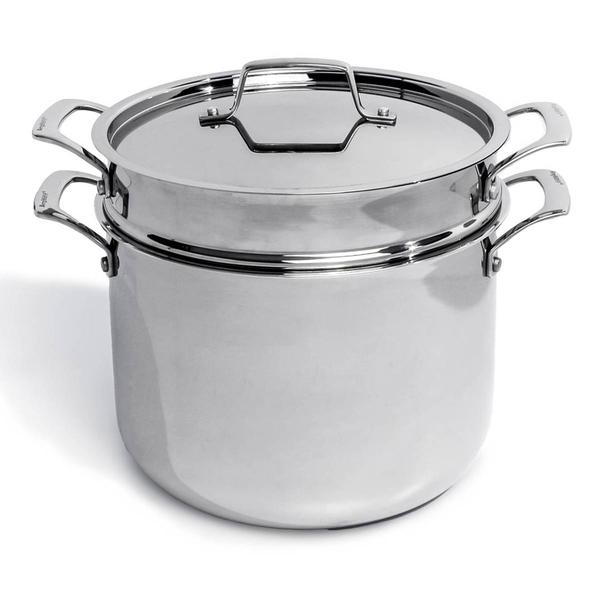 BergHOFF Professional Stainless Steel 3pc. Tri-Ply Steamer Set