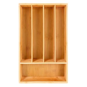 BergHOFF Bamboo 5-Slot Flatware Organizer